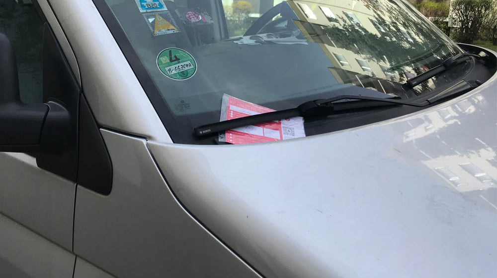 Blechen für's parken