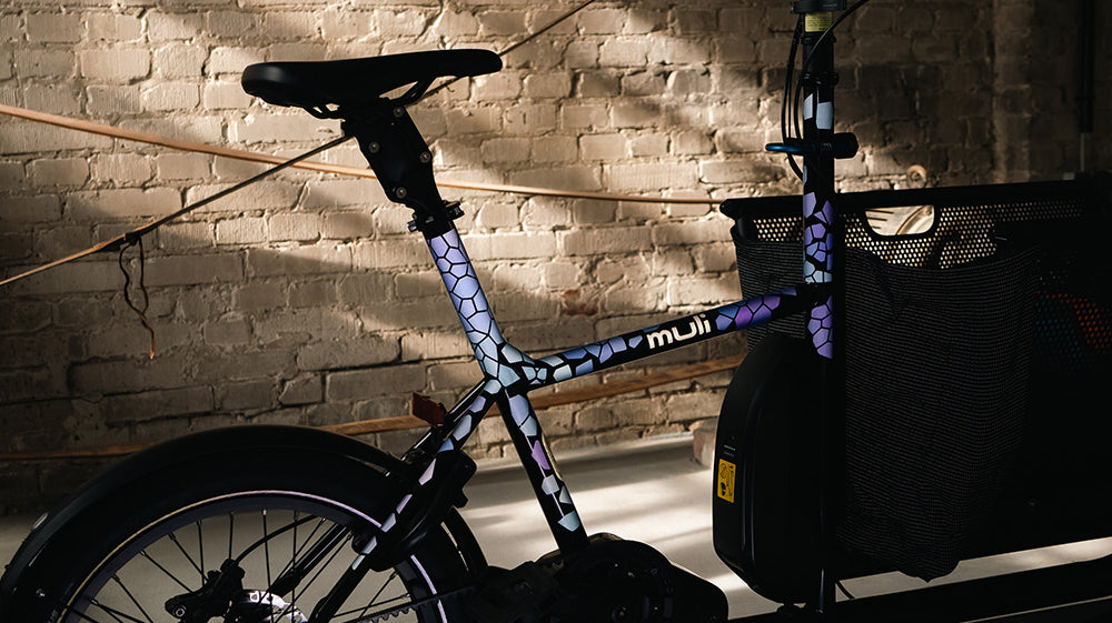 Gemeinsamer Sticker-Workshop für Lastenräder