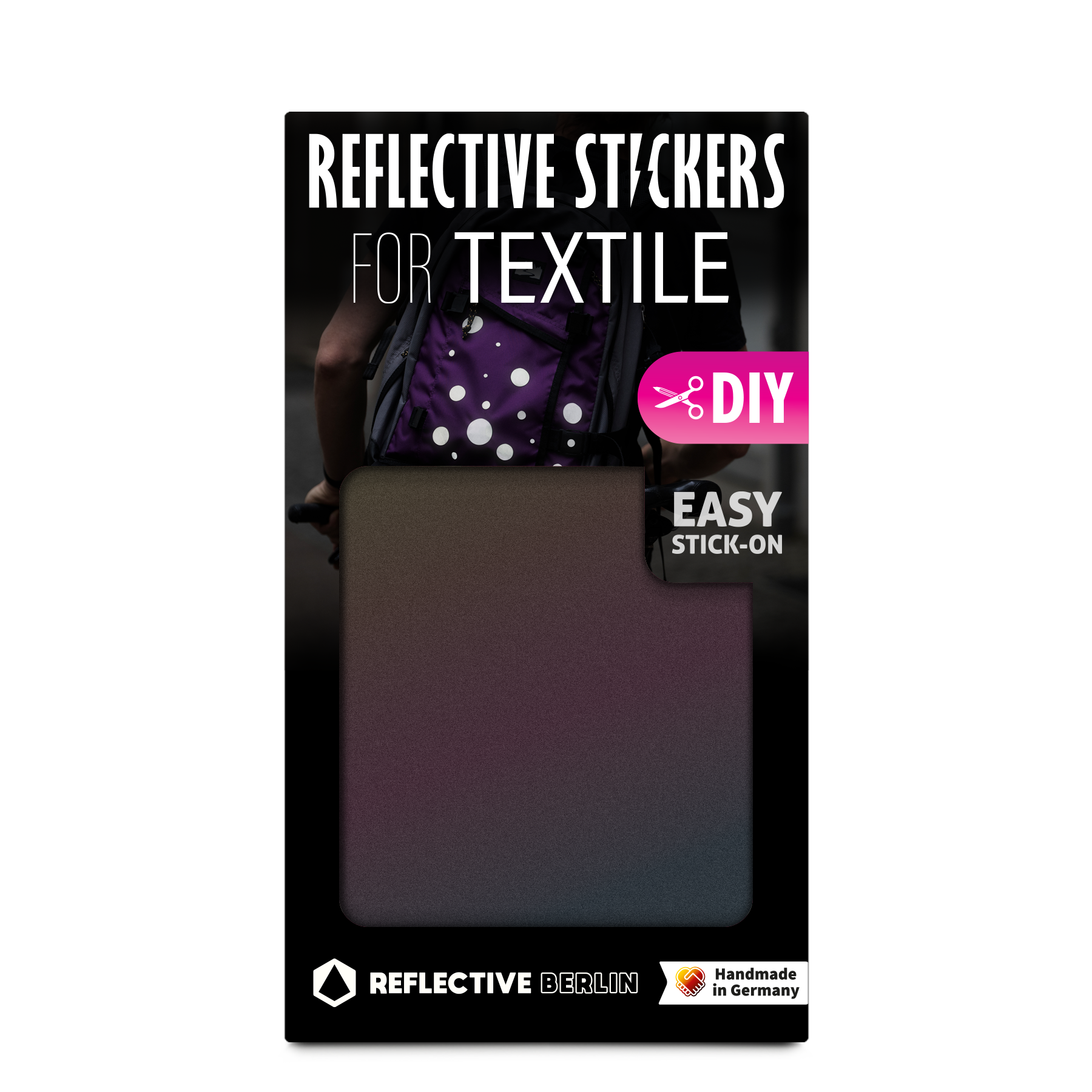 Reflektierende Textilsticker: DIY