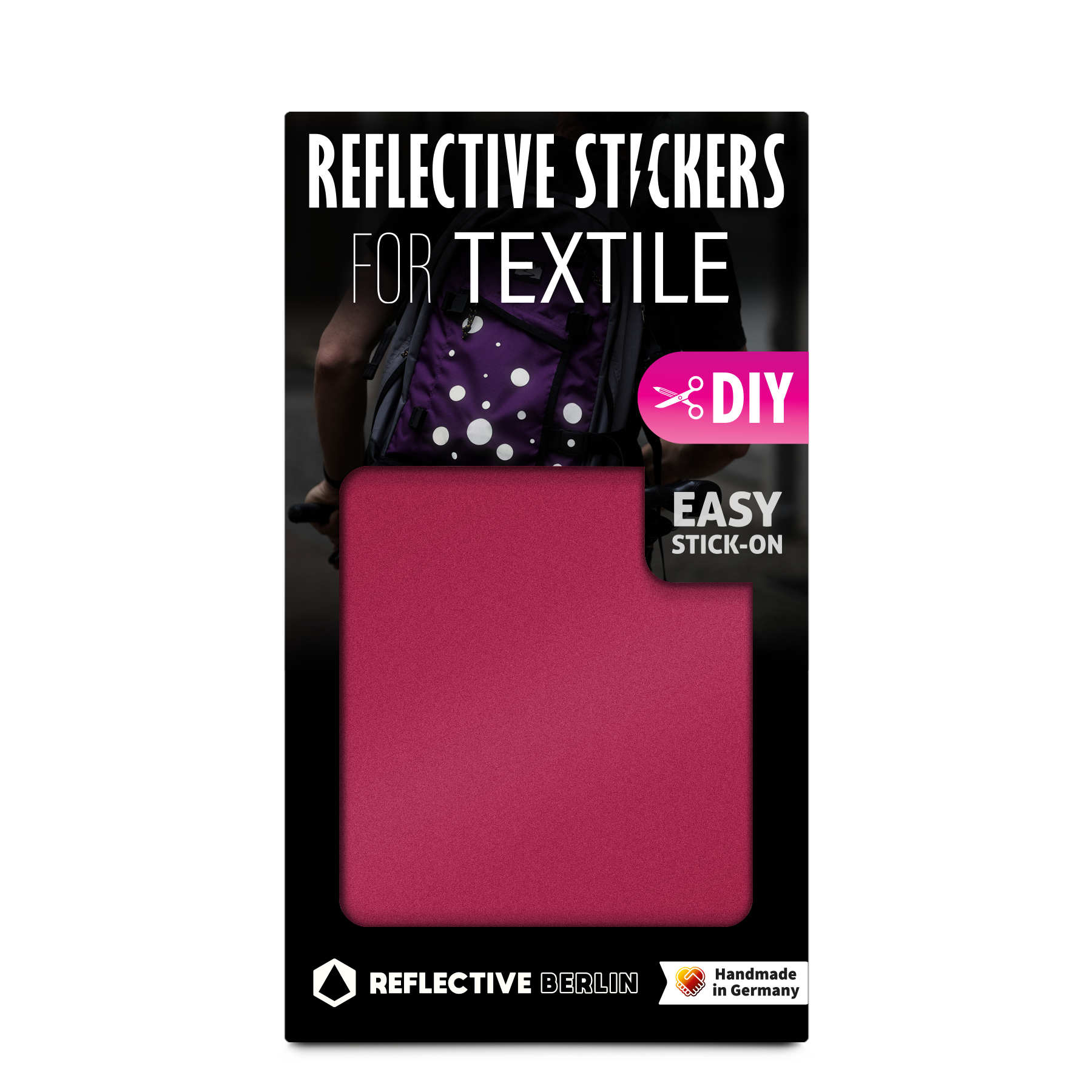 Reflektierende Textilsticker: DIY