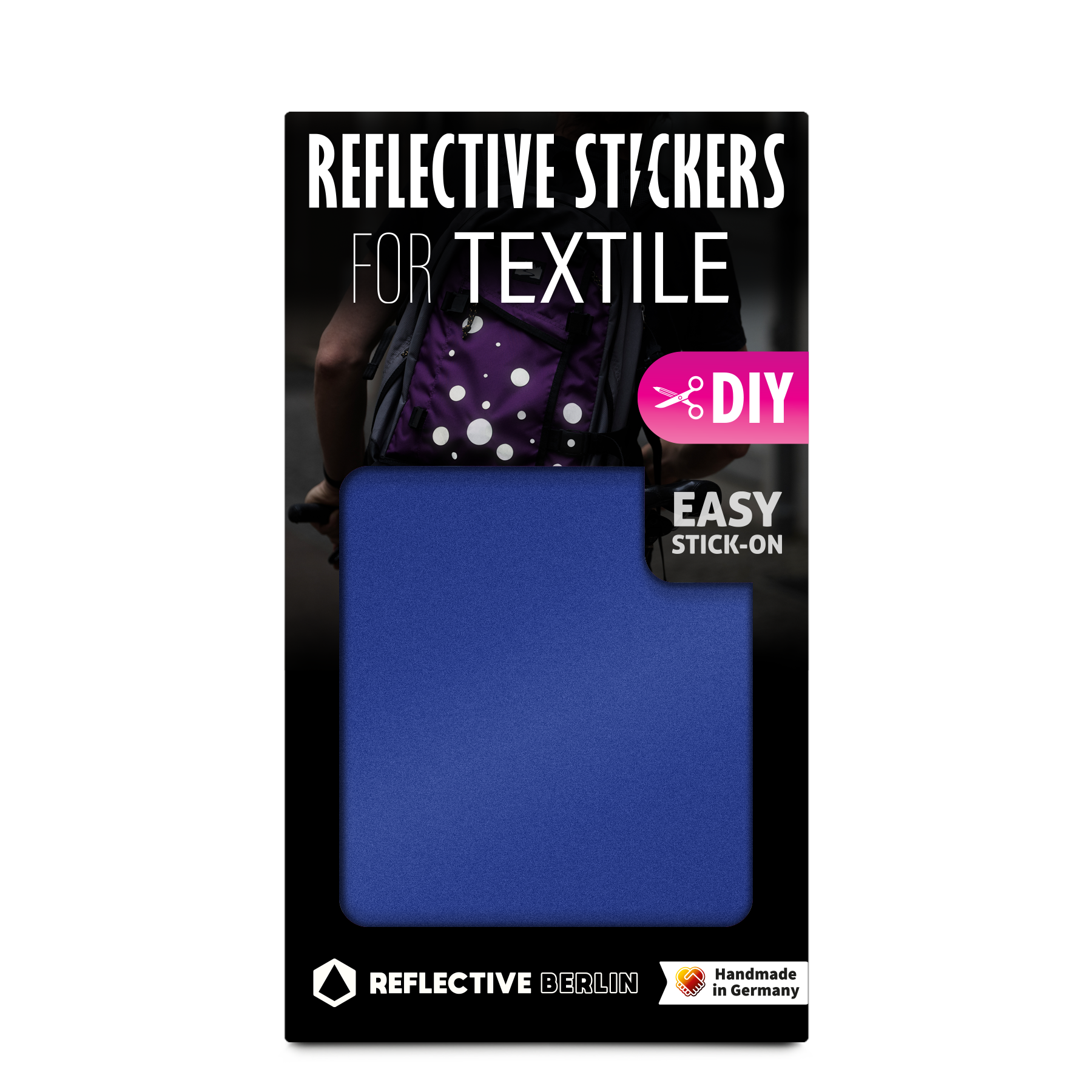 Reflektierende Textilsticker: DIY