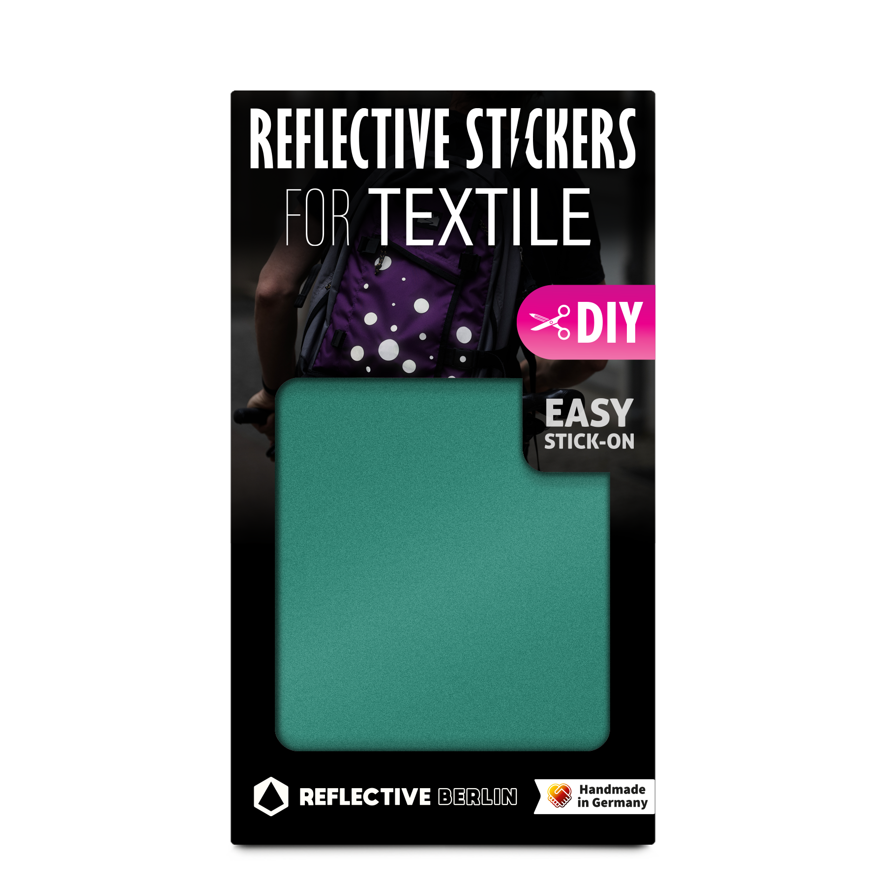 Reflektierende Textilsticker: DIY