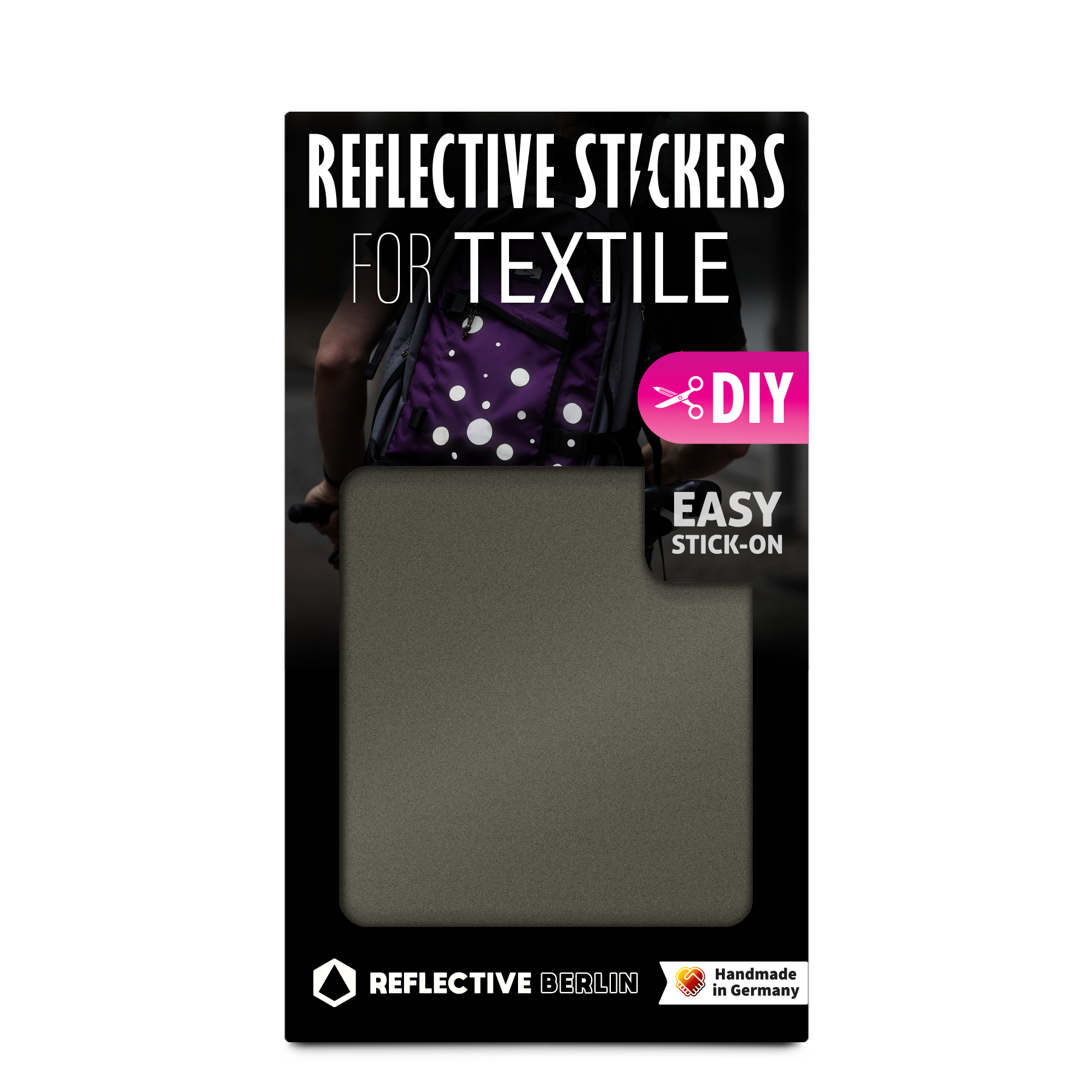 Reflektierende Textilsticker: DIY