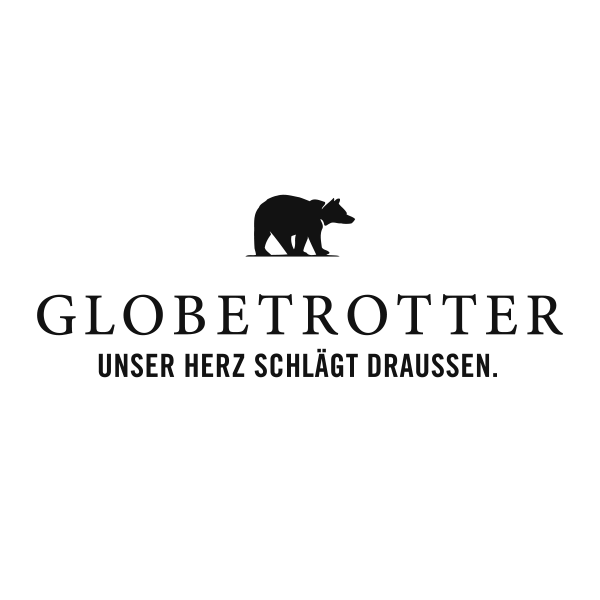 Reflective Berlin Partner logo from Globetrotter
