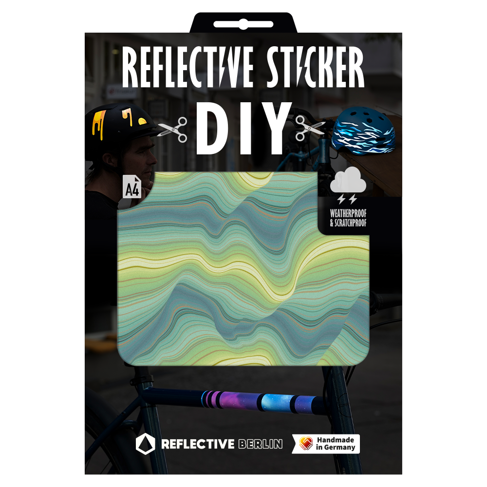 Reflective DIY Sticker: Abyss