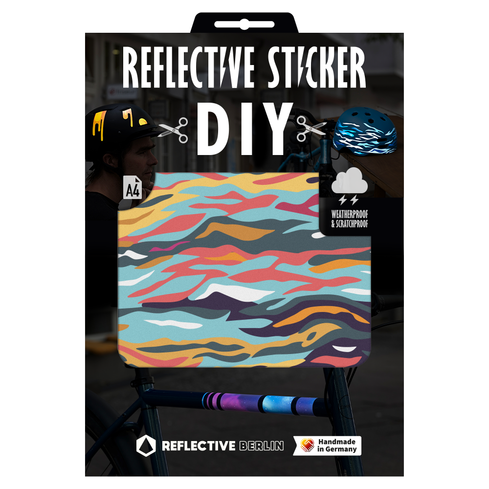 Reflective DIY Sticker: Pool