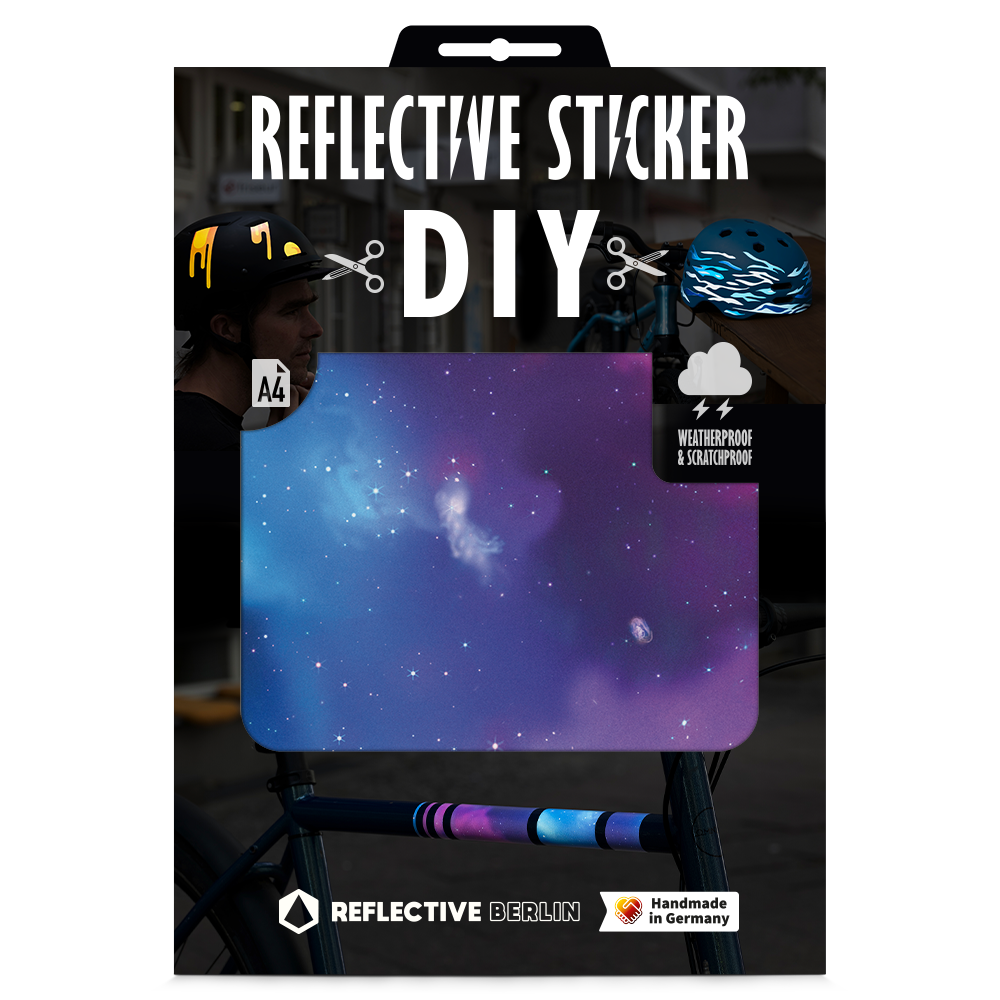 Produktbild Reflective DIY Sticker, Space Design