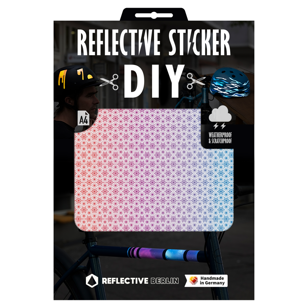 Reflective DIY Stickers: Vector