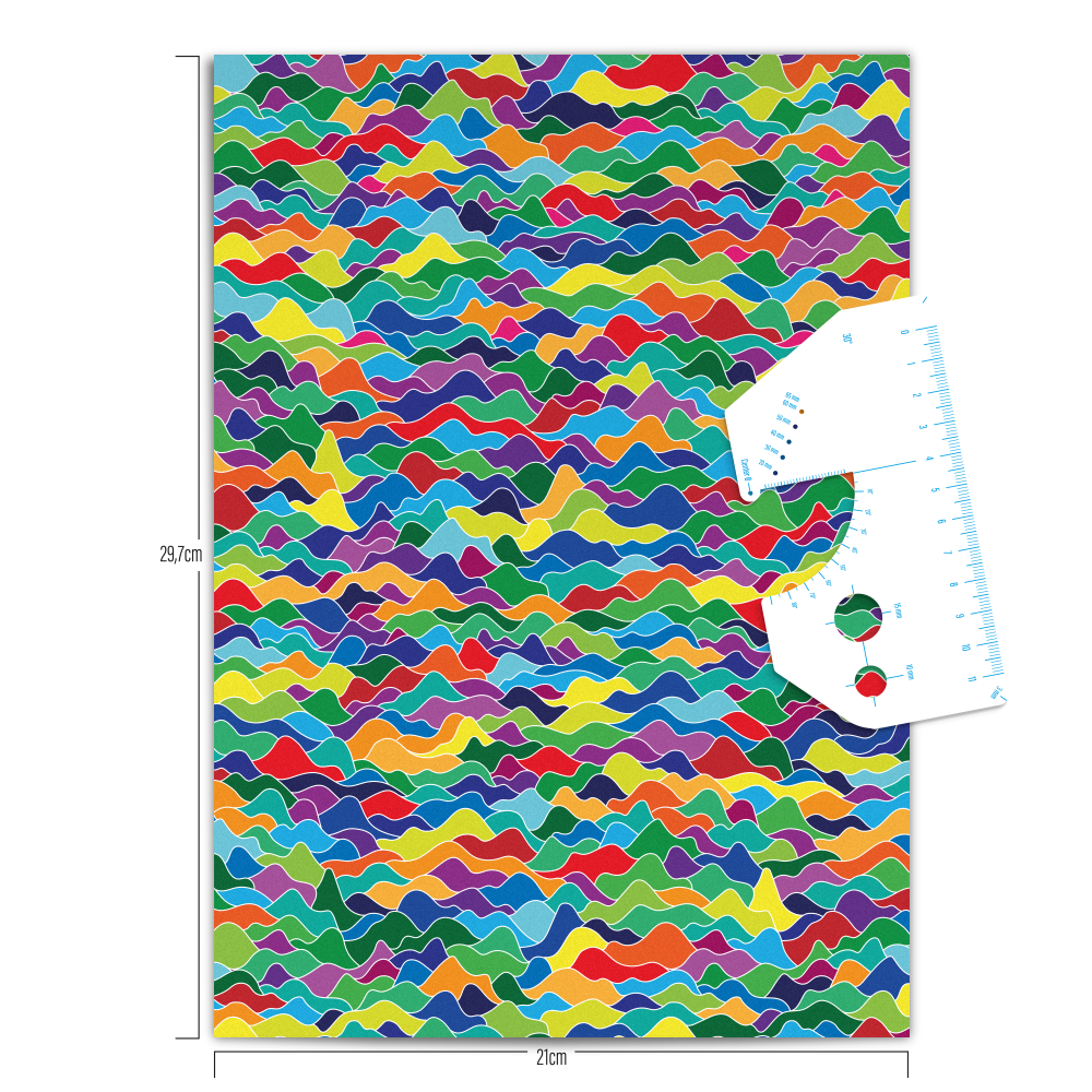 Inhalt mit Schablone, Ansicht Flow Design