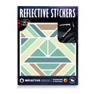 Produktbild Reflexsticker Design Delta, Farbvariante Amber