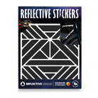 Produktbild Reflexsticker Design Delta, Farbvariante Schwarz