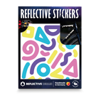 Produktbild Reflexsticker Design Doodle, Farbvariante Memphis