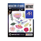 Produktbild Sticker Set mit Blumen und Kolibri