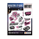 VIDAM Artist Sticker Pack verpackt