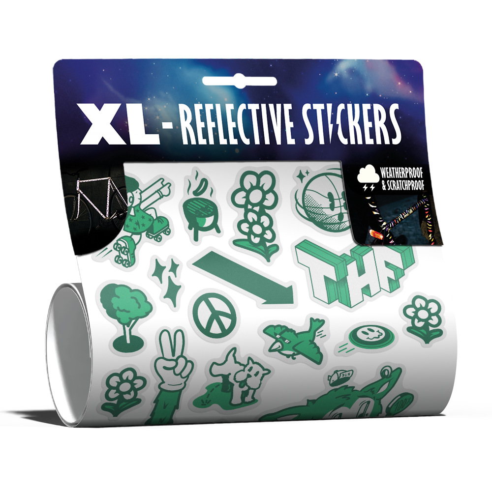 Produktbild Reflektierendes Sticker Pack THF