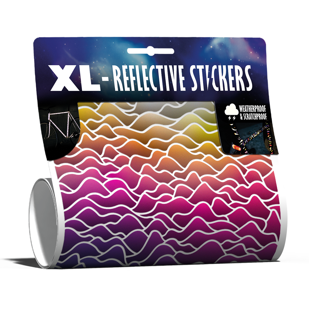 Reflective XL Sticker Kit: Mosaic