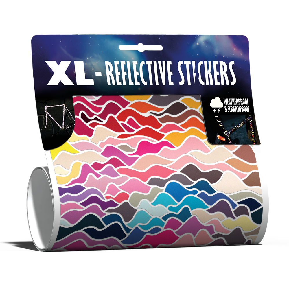 Reflective XL Sticker Kit: Mosaic