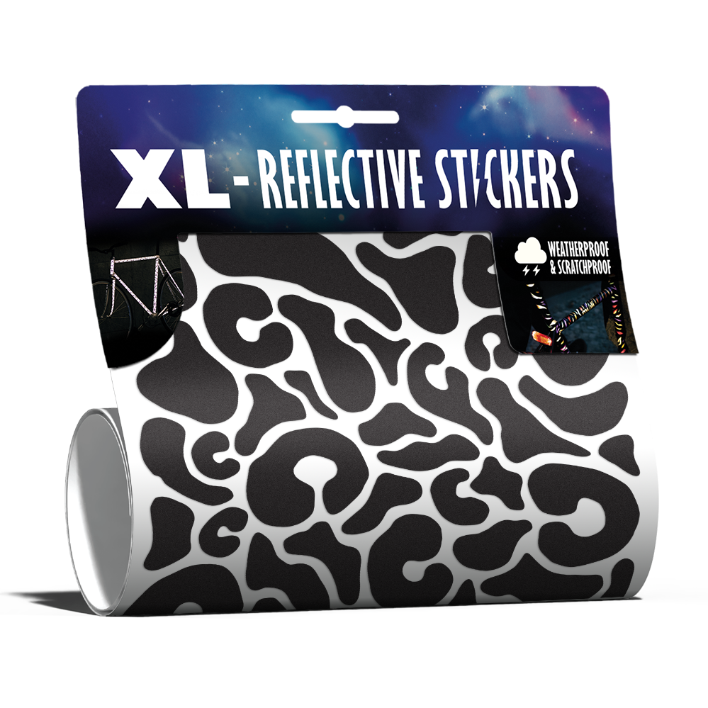 Reflective XL Sticker Kit: Pebbles
