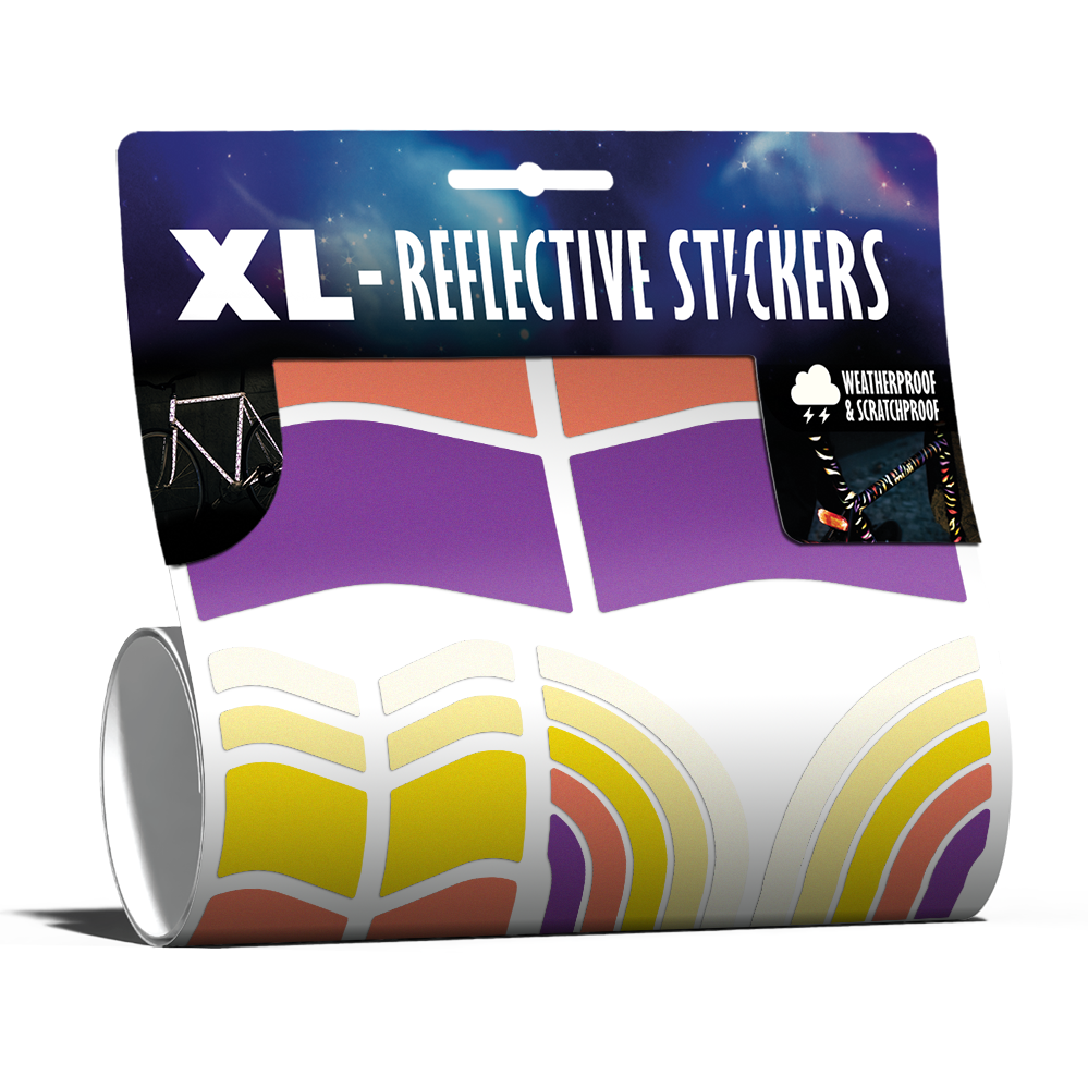 Reflective XL Sticker Kit: Mosaic