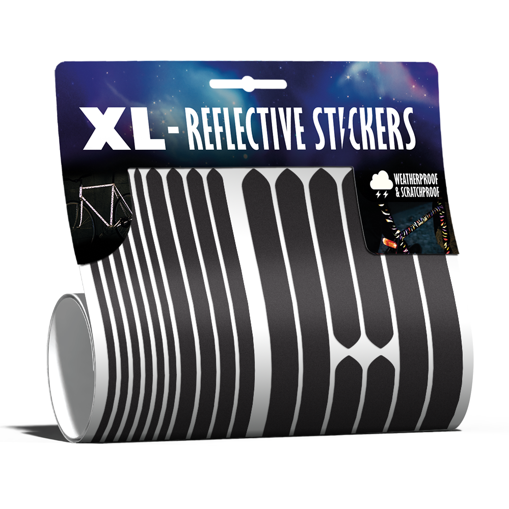 reflective sticker set stripes in packaging