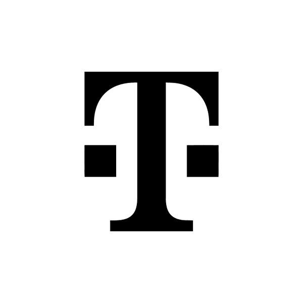 Reflective Berlin Partner logo from telekom