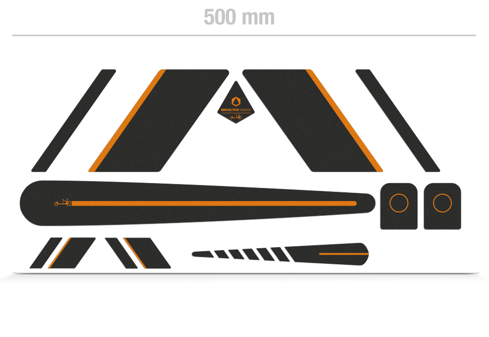 Sheet View, Inhalt, BLLTT Sticker Kit, Variante Black Copper