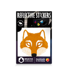 reflective fox decal in packaging