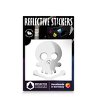 white shaded skull in packaging