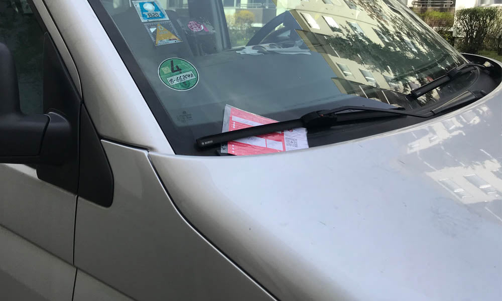 Blechen für's parken