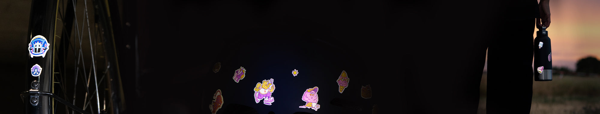 Neu - reflektierende Aufkleber