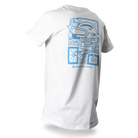 Product picture of the back of Velo logo reflective t-shirt