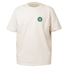 off whote t-shirt with THF front logo print