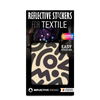 Reflective textile stickers: Doodle