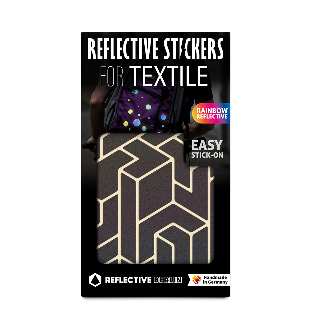 Produktbild Reflektierende Textilsticker Isometric Design