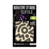 Reflective textile stickers: Doodle
