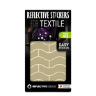 Produktbild Reflektierende Sticker für Textilien, Waves Design, Farbe sand