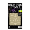 Produktbild Reflektierende Sticker für Textilien, Waves Design, Farbe sand