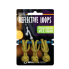 reflective loops in yellow variant product pictures with packaging