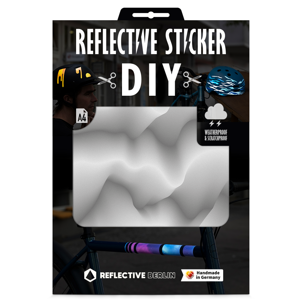 Reflective DIY Sticker (DIN A4): Abyss – REFLECTIVE Berlin
