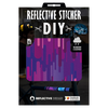 Reflective DIY Sticker: Lava