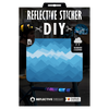 Reflective DIY Stickers: Mountains