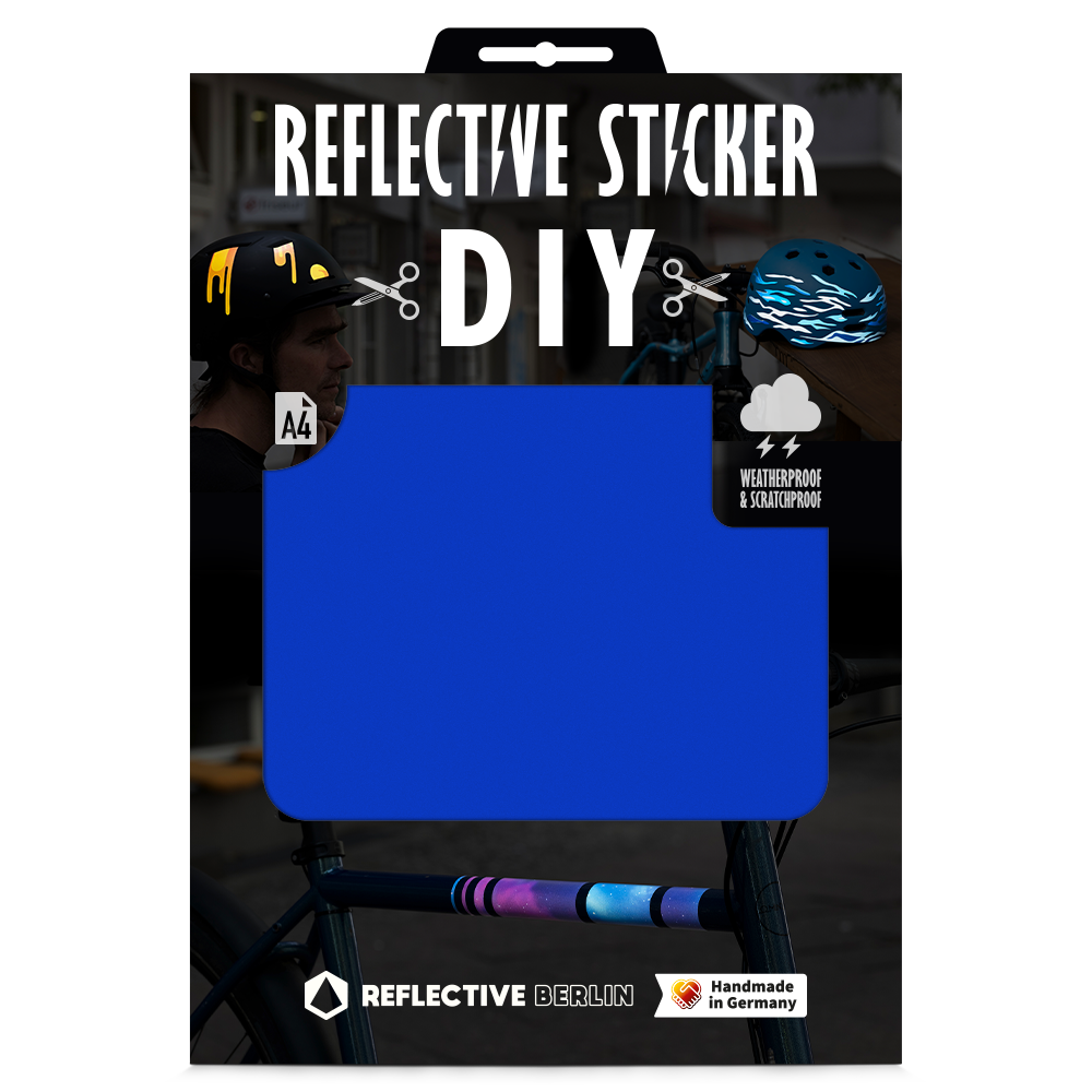 Produktbild Reflexfolie DIY Bogen, blau
