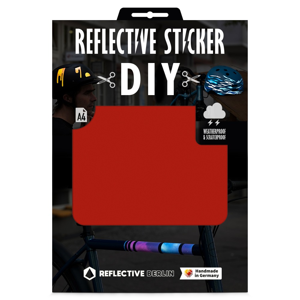Produktbild Reflexfolie DIY Bogen, rot
