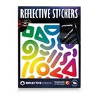 Produktbild Reflexsticker Design Doodle, Farbvariante Rainbow