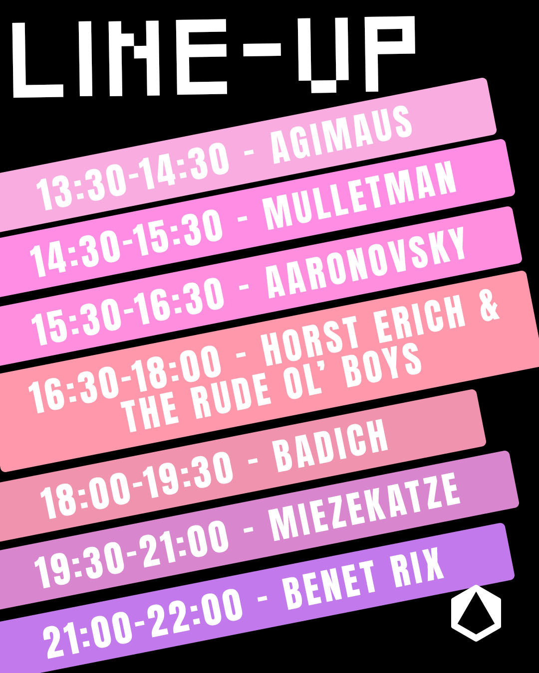 Line-Up & Timetable Reflective Rave