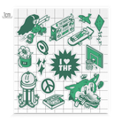 Ansicht M Stickerbogen THF