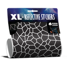 Mosaic reflective sticker set in packaging variant black