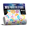 Reflektierendes XL Sticker Kit: Doodle