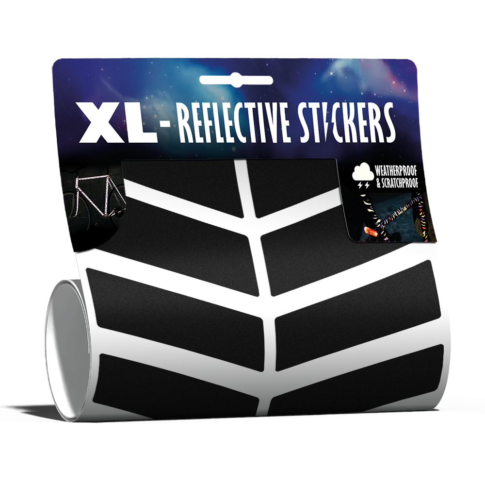 Reflektierendes XL Sticker Kit: Coffee Racer