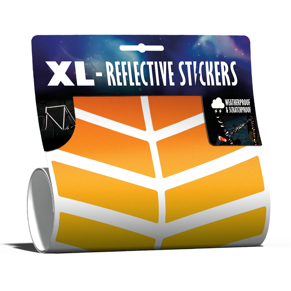 Reflektierendes XL Sticker Kit: Coffee Racer